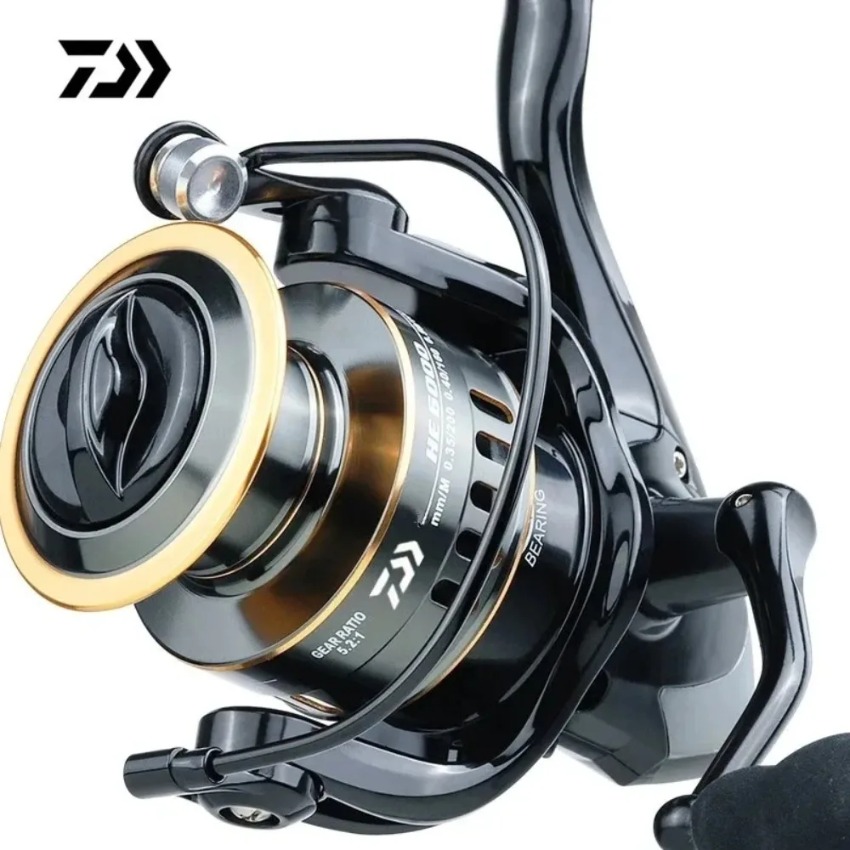 Daiwa Reel Bg - ダイワ新型オールメタルフィッシングリール、最大ドラグ力15kg、スピニングホイール、浅スプール、あらゆる水域に適しています。