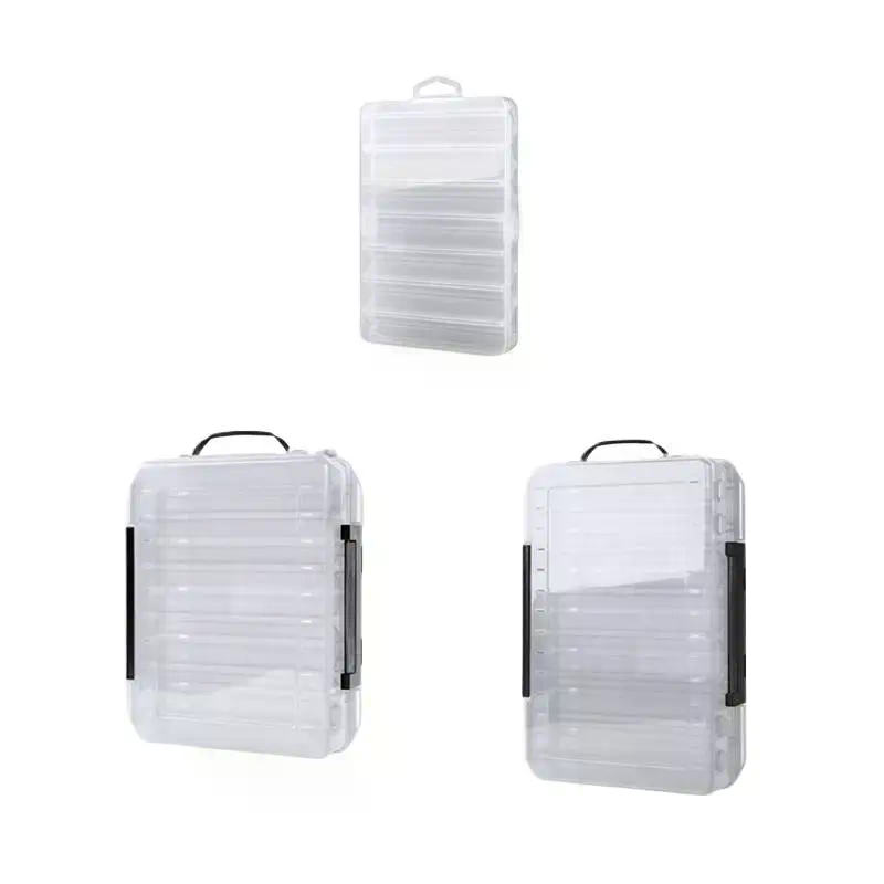 両面式の釣り道具箱。釣り用アクセサリー、工具、魚鉤、ルアー、 - Fishing Lure Box のレビューと価格