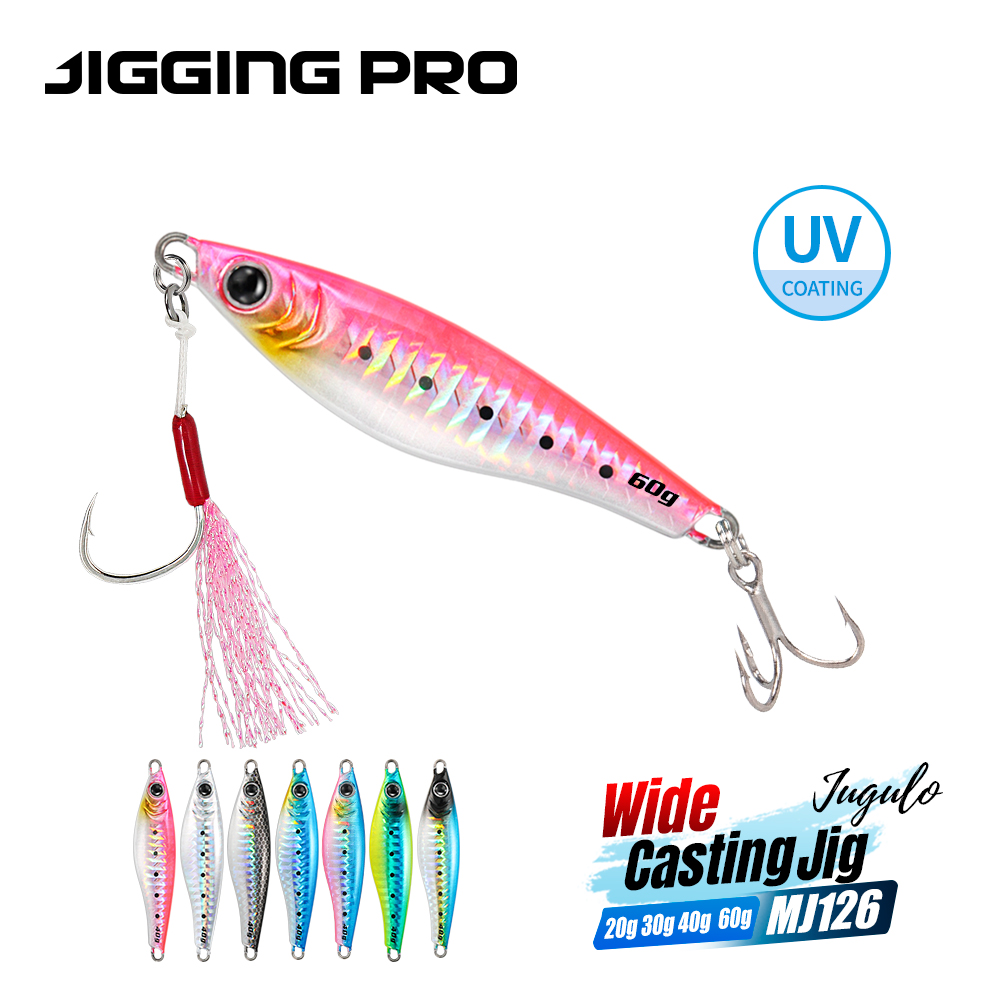 ジギングプロ ジュグロ マイクロワイドキャスティングメタルジ - Fishing Lure Topwater のレビューと価格