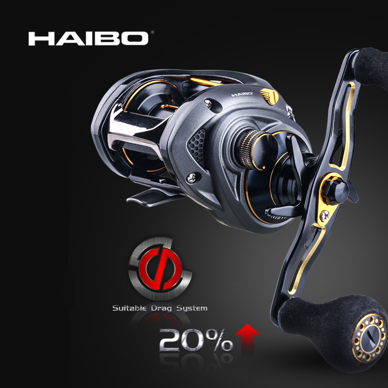 Haibo オーバーロード Baitcasting 釣りリー - Abu Garcia Reel Max のレビューと価格