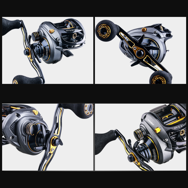 Haibo オーバーロード Baitcasting 釣りリー - Abu Garcia Reel Max のレビューと価格