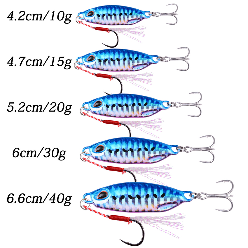 スプーンタイプのジギングルアー,バスやマグロの釣りに最適な日 - Fishing Lure Spoon のレビューと価格